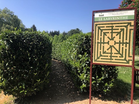 Labyrinthe du château de Cheverny