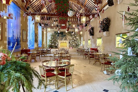 L'orangerie du château de Cheverny en décembre