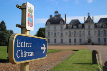 Entrée du chateau de Cheverny