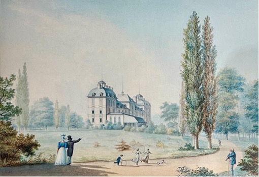 Le théâtre du château de Cheverny érigé dans la deuxième partie du XVIIIe siècle