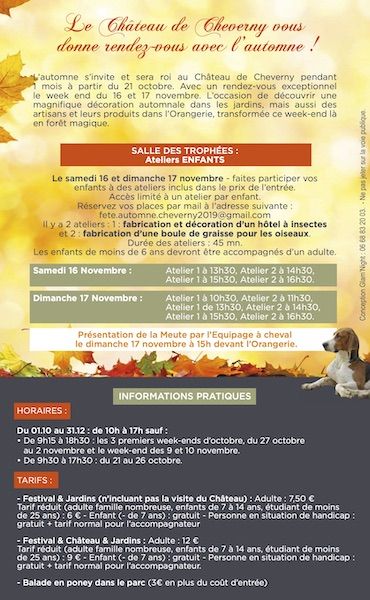 Flyer Automne 2019 pt