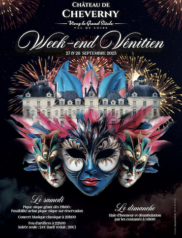 Affiche week-end vénitien 2025