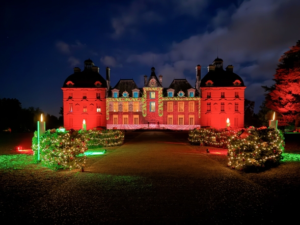 Les illuminations de Noël au château de Cheverny