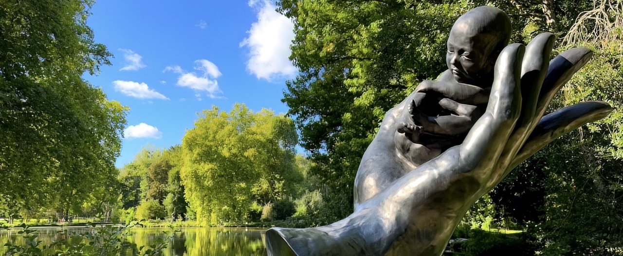 Le Jardin de l'Amour : 6 statues de Gudmar Olovson