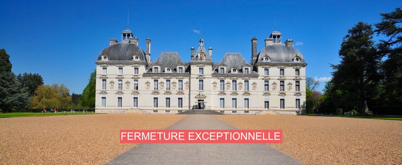 Le château sera exceptionnellement fermé le 1er juillet toute la journée